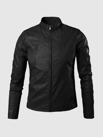 2204-Black-Viper-Biker-Jacket