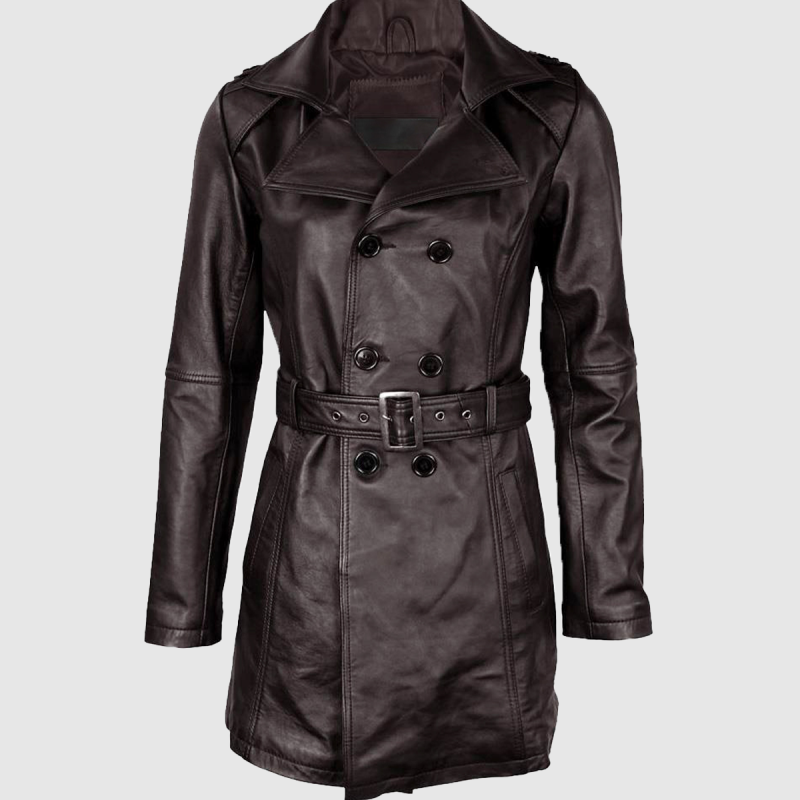 Aloura_Women_s_Knee_Length_Leather_Coat