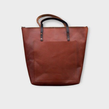 Gulmit Leather Laptop Tote Handbag