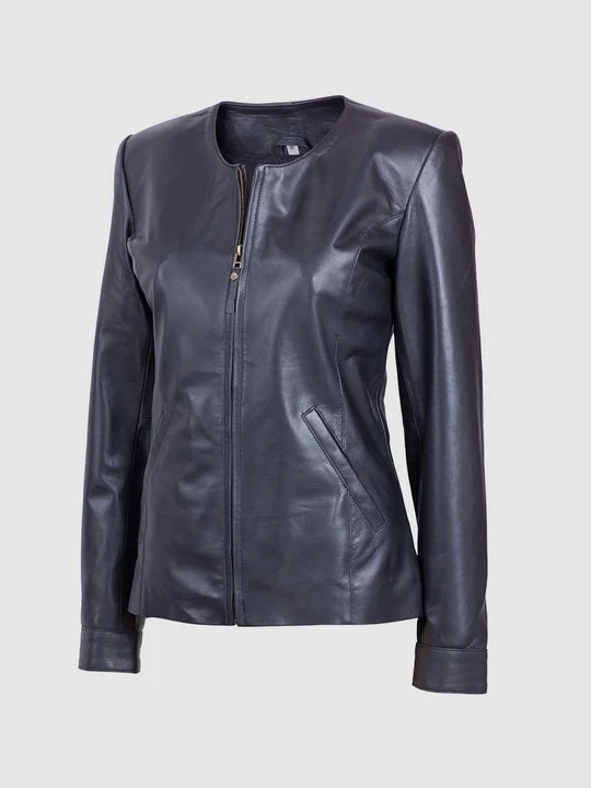 Lightweight Black Biker Jacket