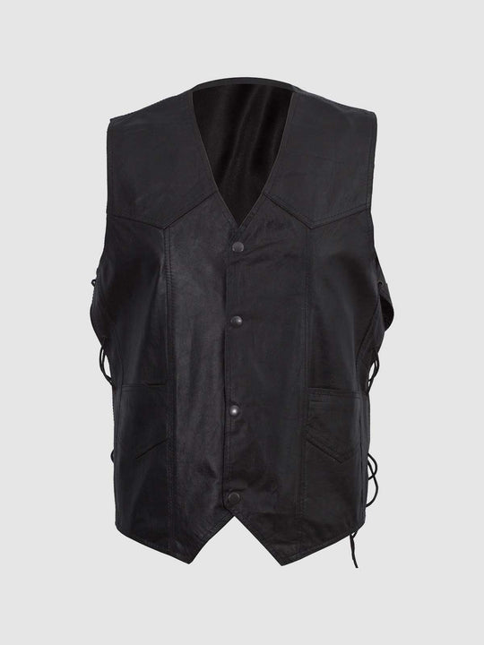men-s-simple-black-leather-vest